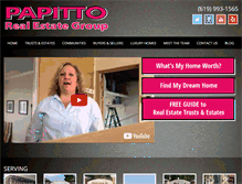 Tablet Screenshot of papittoproperties.com